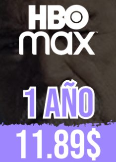 Suscripción HBO MAX 1 año